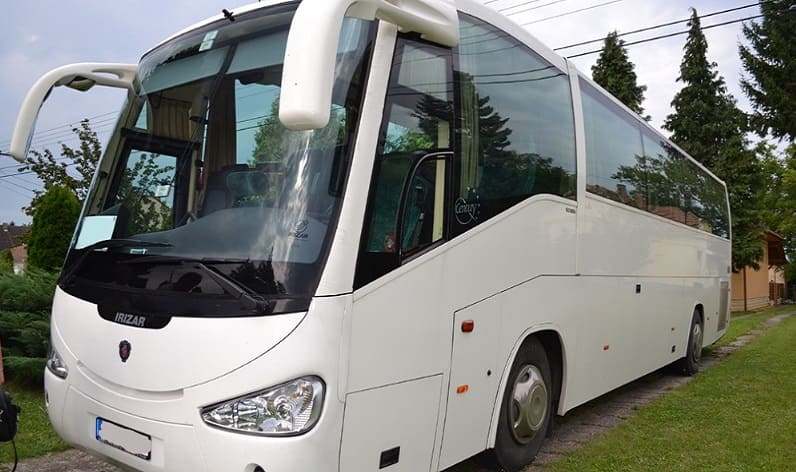 Buses rental in Senta